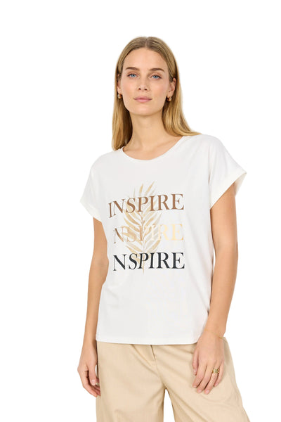 INSPIRE COTTON T SHIRTS T-Shirt SOYACONCEPT S Toffee 