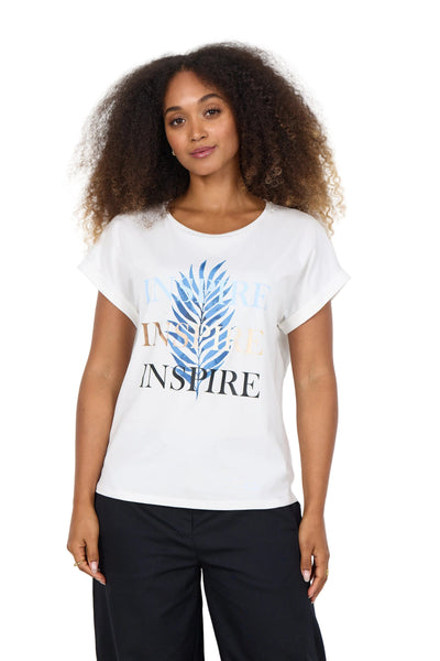 INSPIRE COTTON T SHIRTS T-Shirt SOYACONCEPT S White 