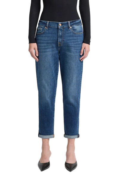 JOSEFINA MID RISE BOYFRIEND CUFF JEAN Jeans 7 For All Mankind 