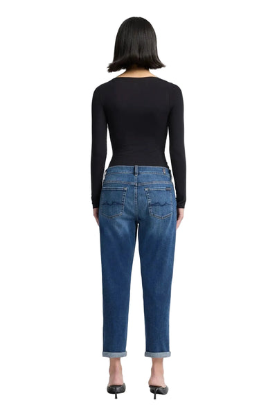 JOSEFINA MID RISE BOYFRIEND CUFF JEAN Jeans 7 For All Mankind 