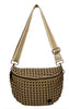 LAMBTON DARK KHAKI WOVEN HAND KNOTTED CROSSBODY HANDBAG Handbag prenelove 