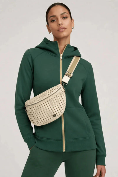 LAMBTON WOVEN HAND KNOTTED CROSSBODY HANDBAG Handbag prenelove 