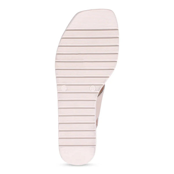 LEATHER SLINGBACK ELASTICATED SANDAL WITH SIDE ZIPPER Shoes Django & Juliette 