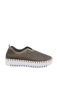 LIGHT WEIGHT PERFORATED ARMY SHOE Flat Ilse Jacobsen 36 Army 