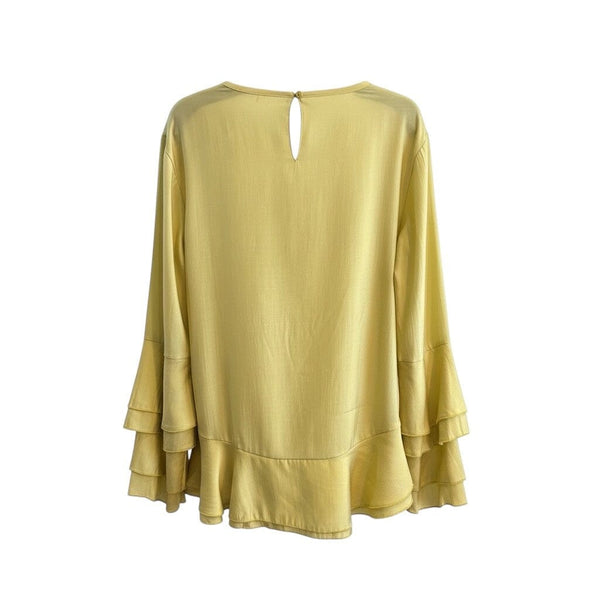 LIGHT WEIGHT RUFFLE DETAIL BLOUSE Shirts & Tops Elissia 