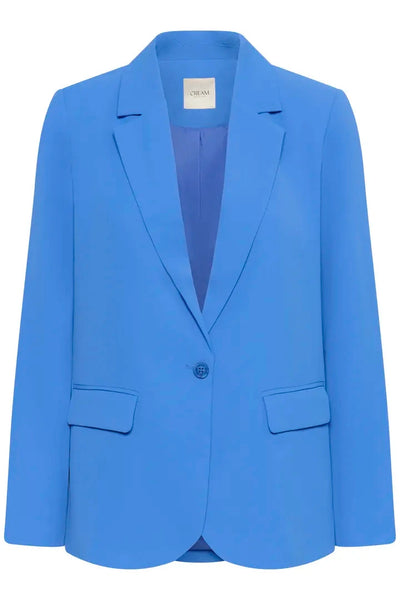 LONG SLEEVE BLUE BLAZER Jacket CREAM 