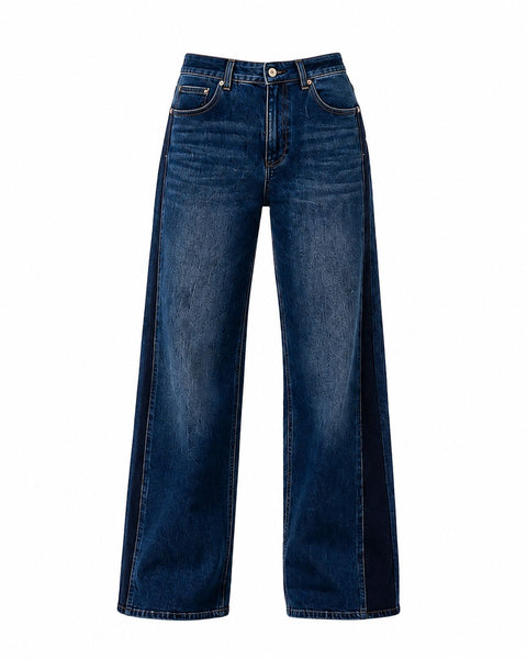 MID RISE WIDE LEG TW0-TONE JEAN Jeans GG 