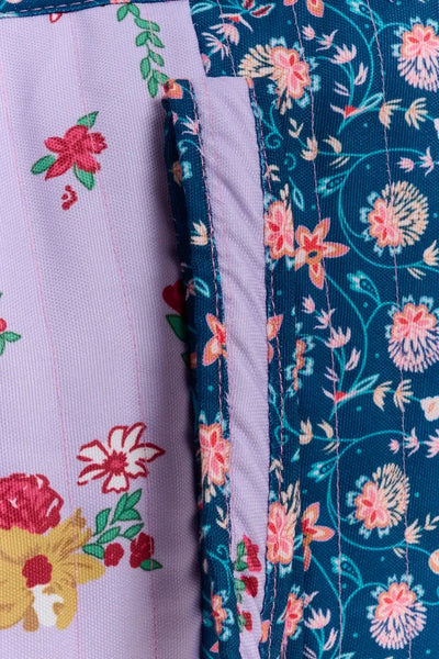 MULTI FLORAL BEACH BAG Handbag CULTURE 