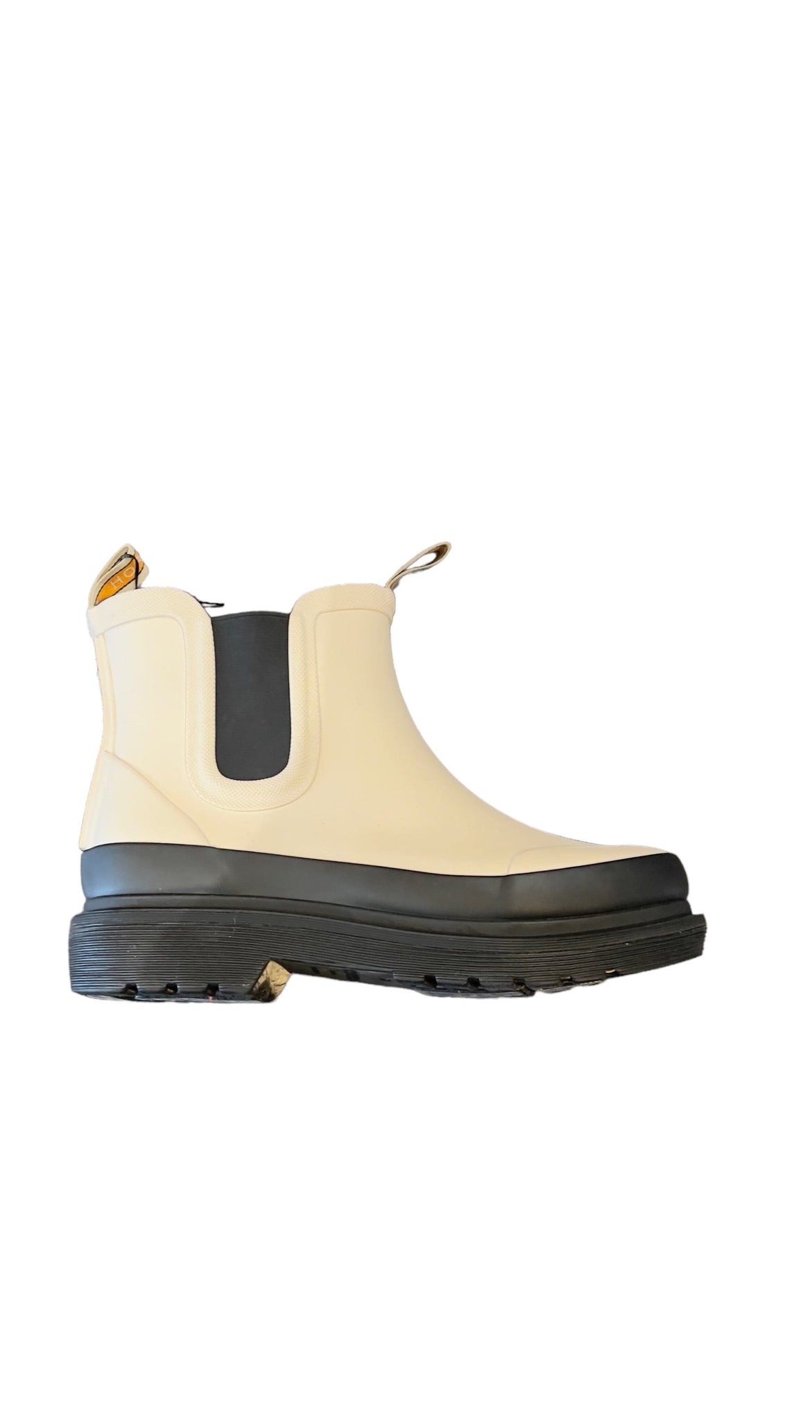 OFF WHITE WATERPROOF PULL ON RAINBOOT boots Ilse Jacobsen 36 Off White 