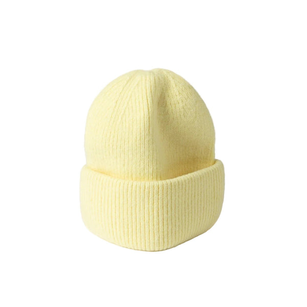 PALE YELLOW BEANIE HAT Beanie LYLA + LUXE 