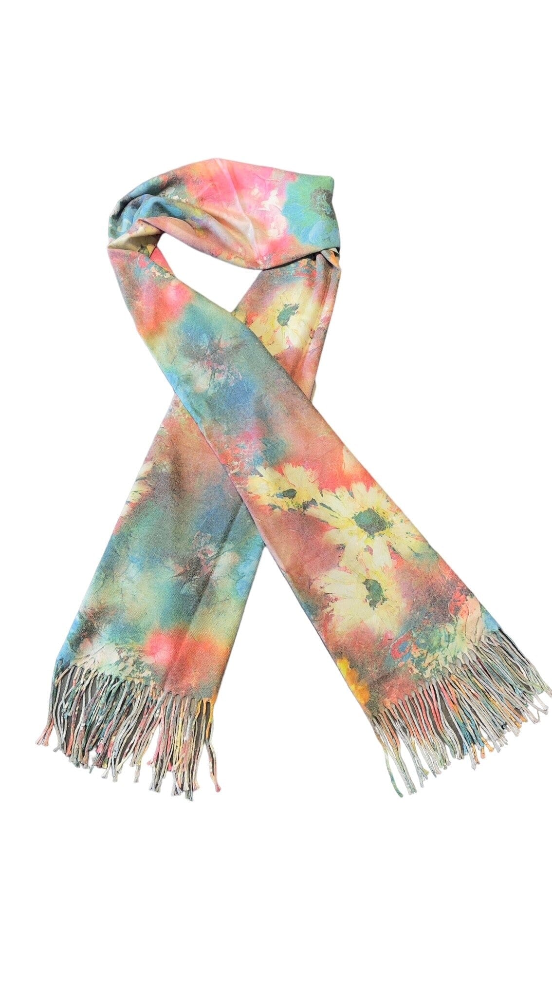 PASTEL FLORAL SCARF Scarf FashionWear Collection Pastel/Floral 