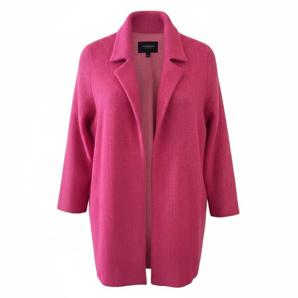PINK COMFY OPEN FRONT CARDIGAN WITH SIDE POCKETS Cardigan Papillon 