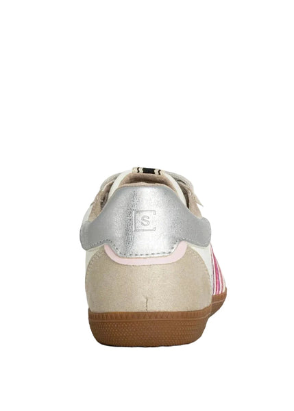 PINK MULTI STEVIE STRIPE RETRO SPORT SNEAKER Shoes ShuShop 