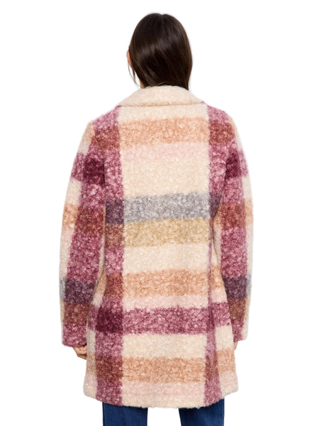 PLAID BOUCLE SHACKET Jacket Charlie B 