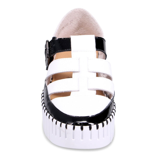 PLATFORM LEATHER OPEN STRAP SNEAKER Shoes Django & Juliette 