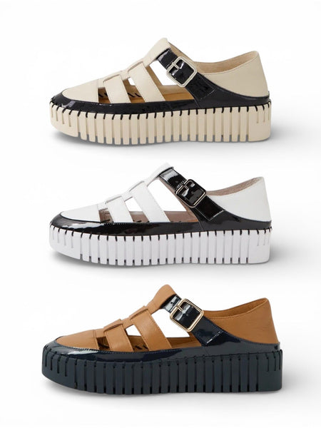 PLATFORM LEATHER SNEAKER Shoes Django & Juliette 