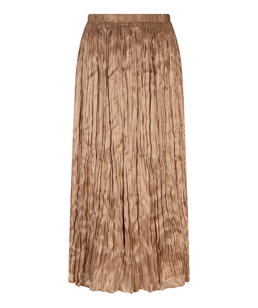 PLISSE CHANGEANT CAPPUCCINO SKIRT Skirt Esqualo 