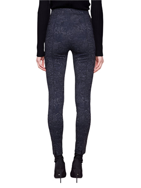 PRINTED PULL ON PONTE SKINNY PANTS Pant Charlie B. 
