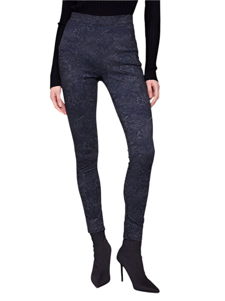 PRINTED PULL ON PONTE SKINNY PANTS Pant Charlie B. 