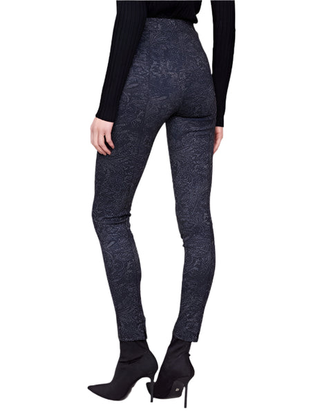PRINTED PULL ON PONTE SKINNY PANTS Pant Charlie B. 