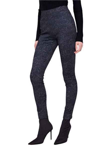 PRINTED PULL ON PONTE SKINNY PANTS Pant Charlie B. 