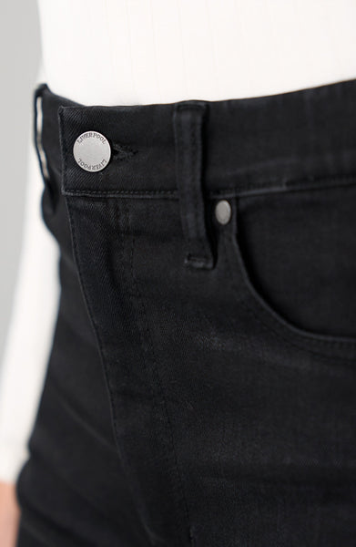 ROWAN HIGH RISE SLIM WITH COMFORT WAIST BLACK JEANS Jeans Liverpool 