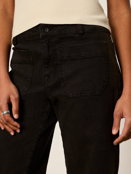 SANCTUARY DARK CHARCOAL MARINE DENIM PANT Jeans Sanctuary 