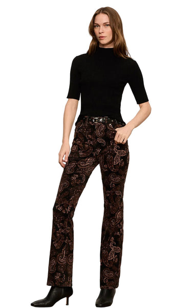 SANCTUARY PLAY DATE PAISLEY BABY CORD PANT Pant Sanctuary 