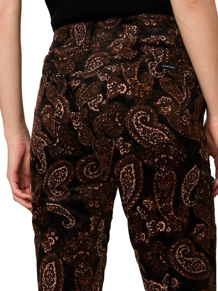 SANCTUARY PLAY DATE PAISLEY BABY CORD PANT Pant Sanctuary 