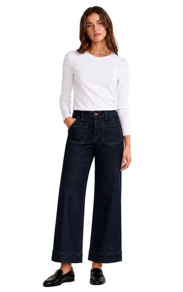 SANCTUARY THE MARINE DENIM DARK BLUE PANT Jeans Sanctuary 