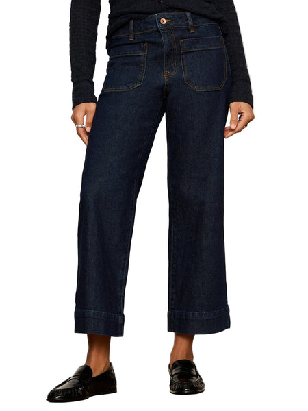 SANCTUARY THE MARINE DENIM DARK BLUE PANT Jeans Sanctuary 27 Magnetic Blue 