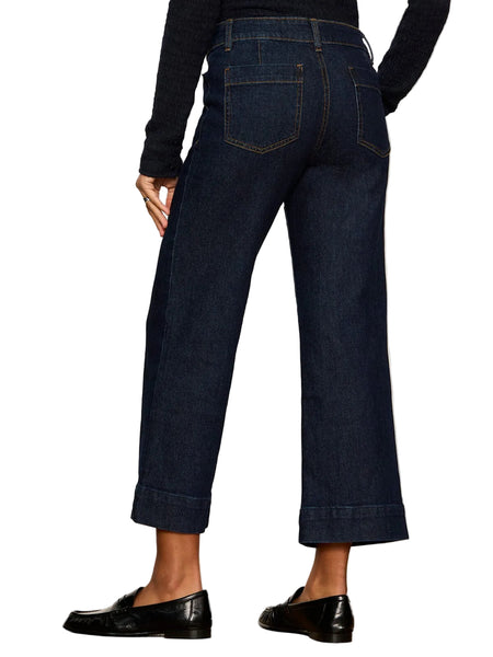 SANCTUARY THE MARINE DENIM DARK BLUE PANT Jeans Sanctuary 