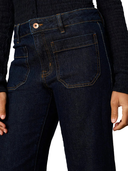 SANCTUARY THE MARINE DENIM DARK BLUE PANT Jeans Sanctuary 