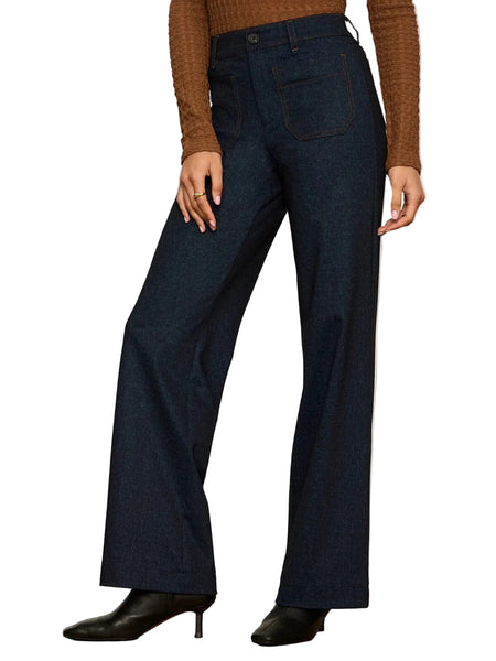 SANCTUARY THE MARINE KNIT INDIGO PANT Pant Sanctuary 