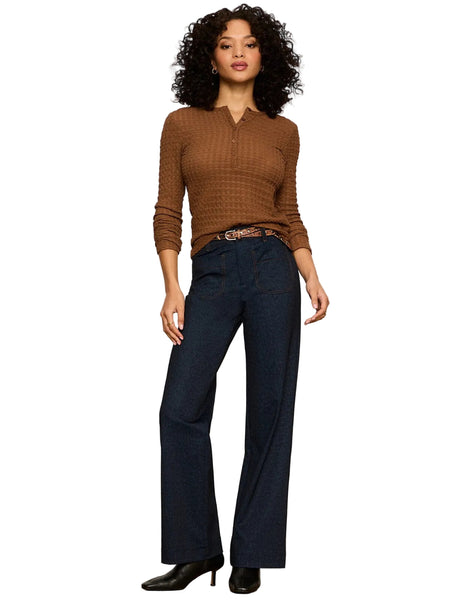 SANCTUARY THE MARINE KNIT INDIGO PANT Pant Sanctuary 