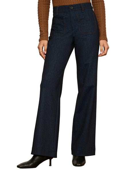 SANCTUARY THE MARINE KNIT INDIGO PANT Pant Sanctuary S Indigo Moon 