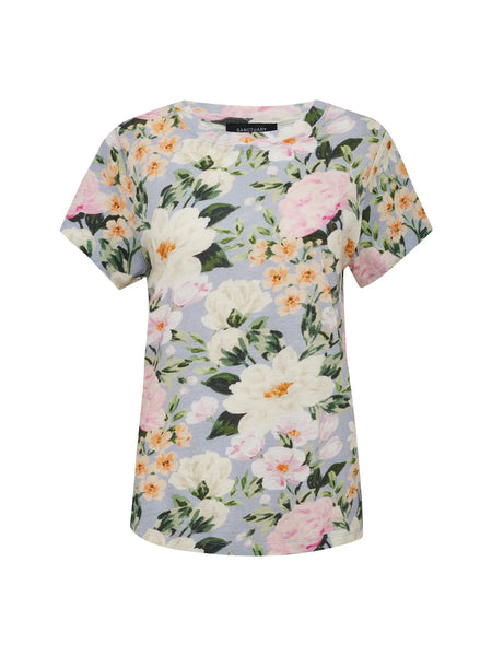 SANCTUARY THE PERFECT CREW NECK SPRING FLORAL T T Shirts & Tops Sanctuary 