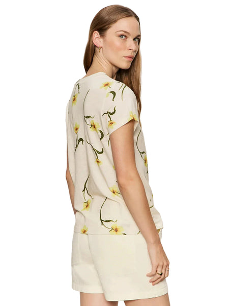 SANCTUARY THE PERFECT CREW NECK T LEMON MEADOW T Shirts & Tops Sanctuary 