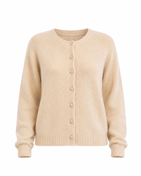 SAND CARDIGAN WITH FANCY BUTTONS Blazer Esqualo XS Sand 