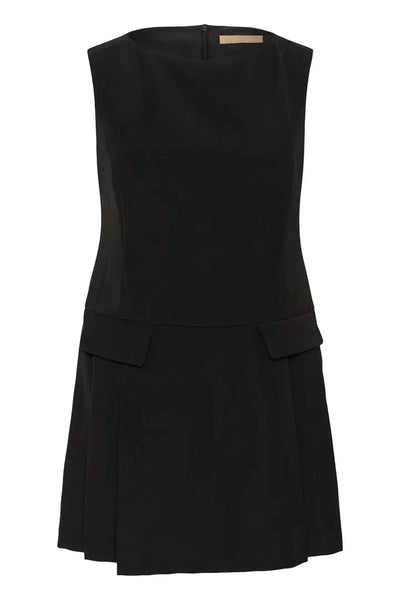 SLEEVELESS BLACK MINI DRESS Dress CULTURE 
