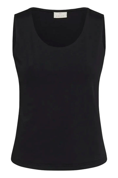 SLEEVELESS BLACK TANK Tank Kaffe 