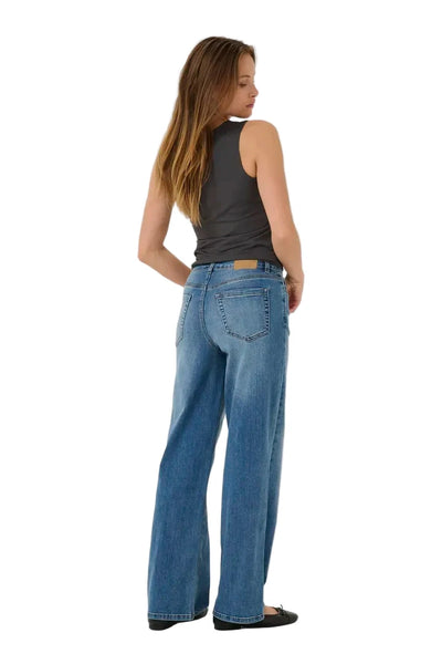 SLEEVELESS CHARCOAL TANK Tank Kaffe 