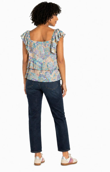 SLIM PULL ON MID RISE WARNER LAKE BLUE JEANS Jeans Liverpool 