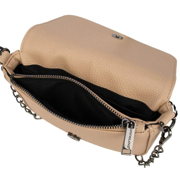 SMALL BISCUIT VEGAN LEATHER CROSSBODY Handbag prenelove 