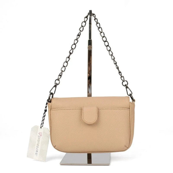 SMALL BISCUIT VEGAN LEATHER CROSSBODY Handbag prenelove 