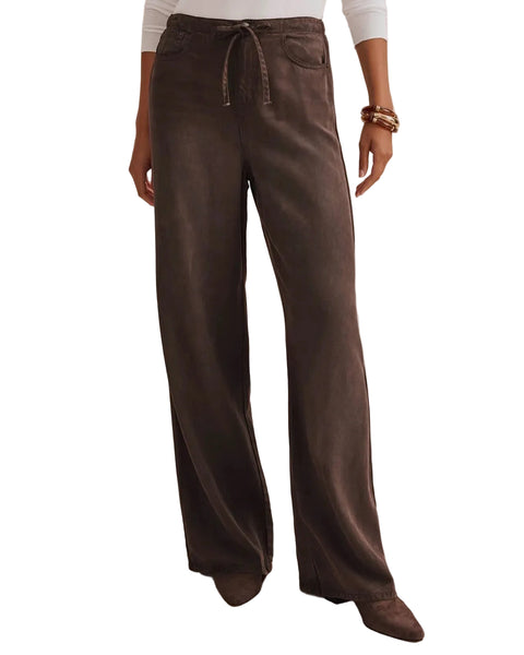 SPLENDID ULTRA SOFT BROWN DRAWSTRING PANT Pant Splendid 