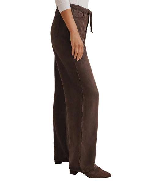SPLENDID ULTRA SOFT BROWN DRAWSTRING PANT Pant Splendid 