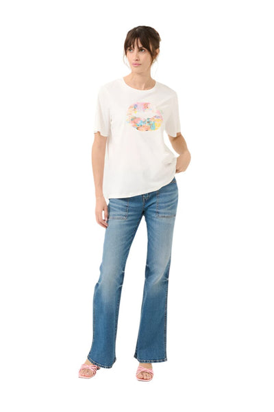 SPRING FLOWERS CREW NECK T SHIRT T-Shirt CULTURE 