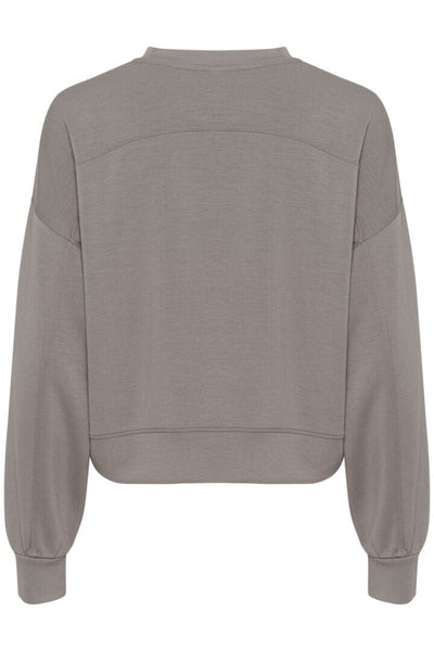 STEEL GREY CREW NECK SWEAT SHIRT sweatshirt FashionWear Collection 