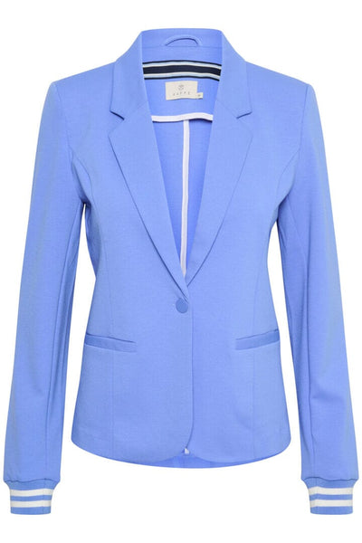 STRIPED CUFF SPORTY BRIGHT BLUE BLAZER Blazer Kaffe 